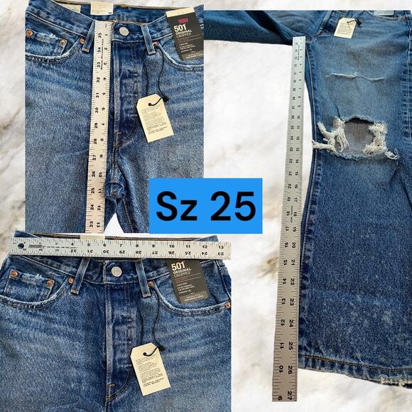 NWT LEVI'S JEANS BLUE - Picture 13 of 14